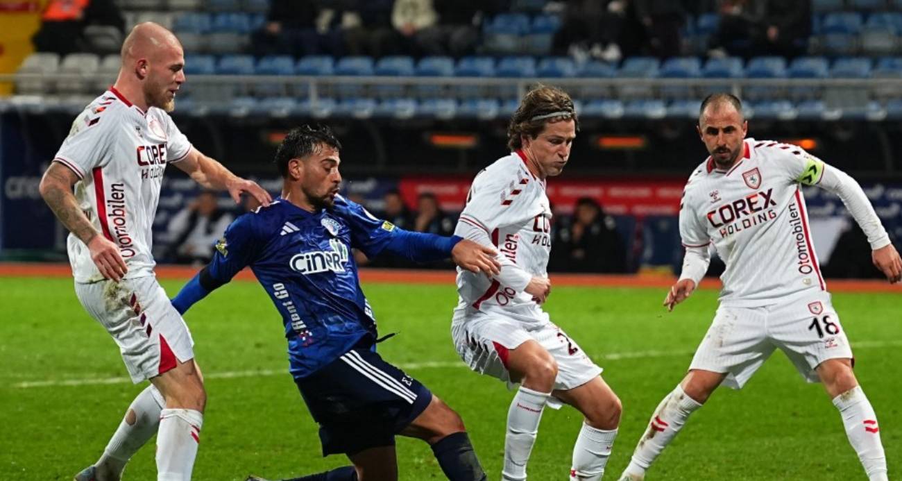 Trendyol Süper Lig: Kasımpaşa: 0 - Samsunspor: 1 (Maç sonucu)