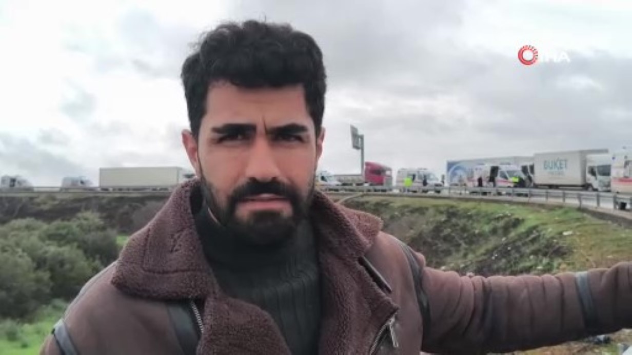 Kazada yaralanan yolcu o anları anlattı: "Önce yan yatıp süründük, sonra bariyer saplandı"