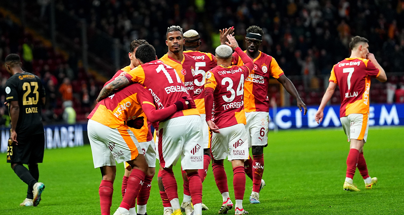 Galatasaray, Süper Lig’de yenilmezlik serisini 8 maça çıkardı