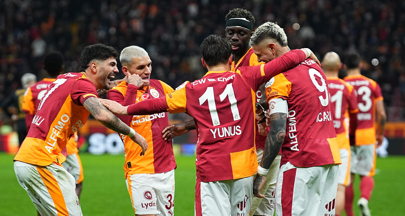 Galatasaray, ligde evinde 29 maçtır yenilmiyor
