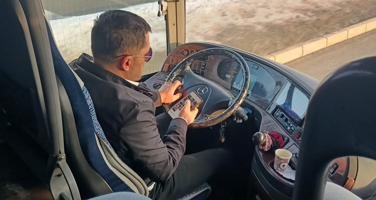 Kaza böyle geliyorum dedi