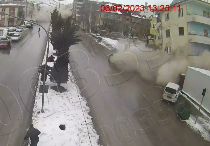 Kahramanmaraş depreminin yeni görüntüleri ortaya çıktı