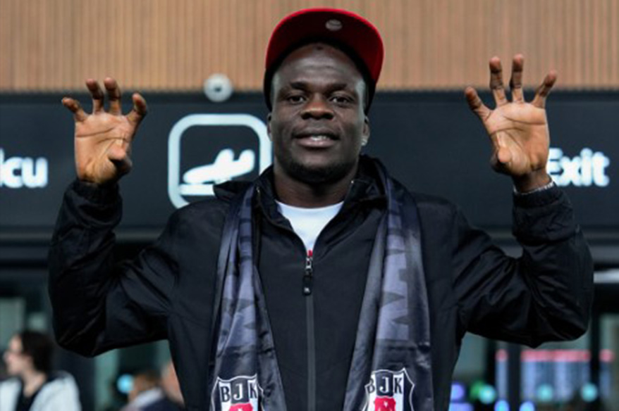 Beşiktaş’ın anlaşmaya vardığı Junior Olaitan, İstanbul’a geldi