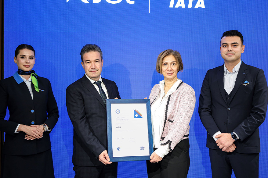 AJet, IATA sertifikasını aldı