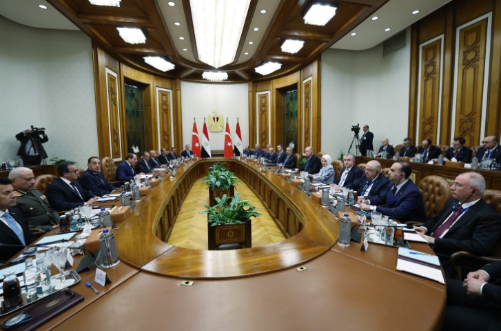 Cumhurbaşkanı Erdoğan, Sisi ile görüştü