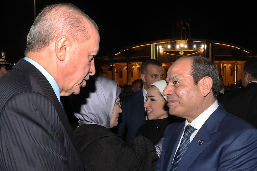 Cumhurbaşkanı Erdoğan, Mısır’daki temaslarını tamamladı
