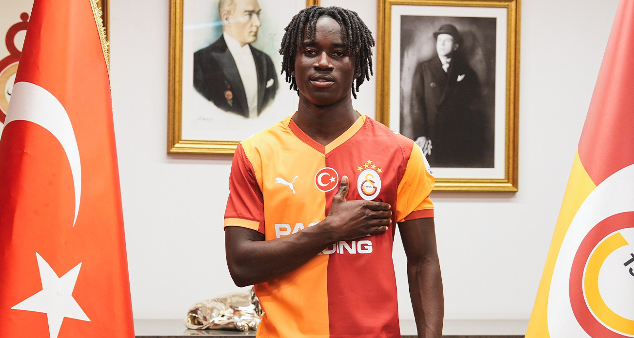 Galatasaray’ın yeni transferi Renato Nhaga, İstanbul’a geldi