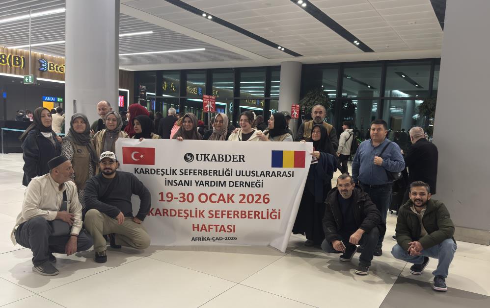 UKABDER eli ile Çad’da Türk sancağı dalgalanıyor