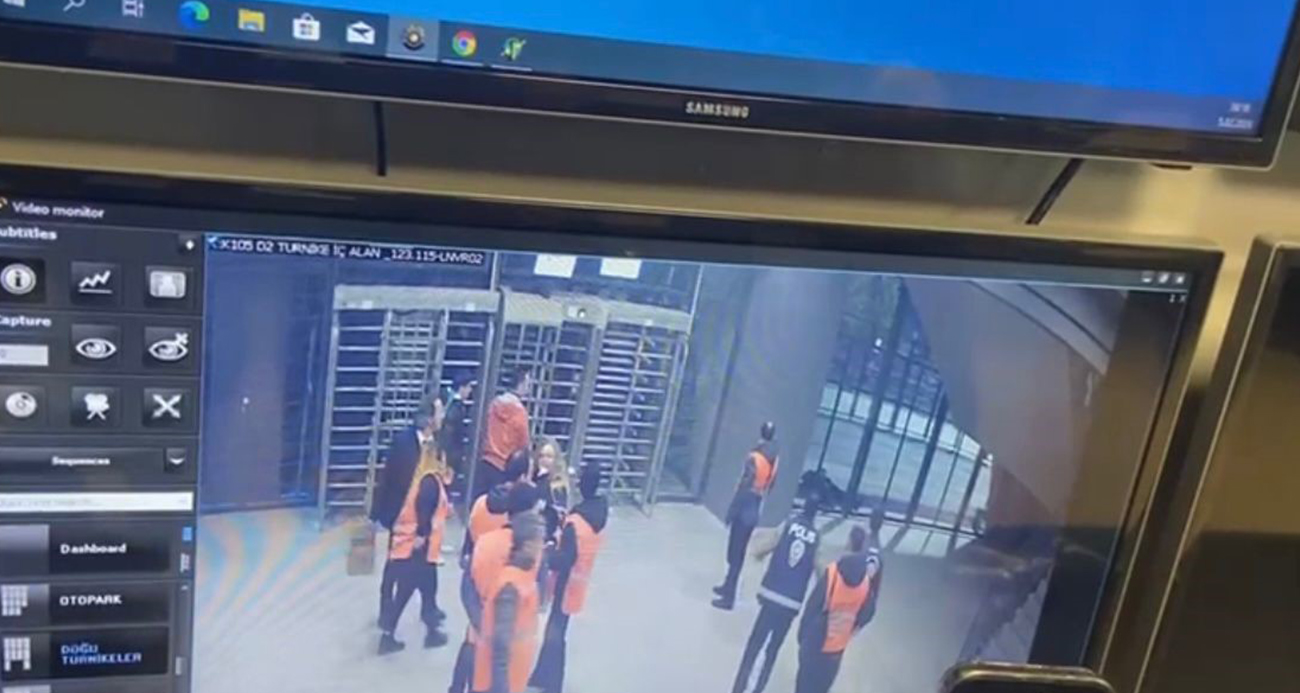 Genç taraftarın tribünden düştüğü anlara ait görüntüler ortaya çıktı