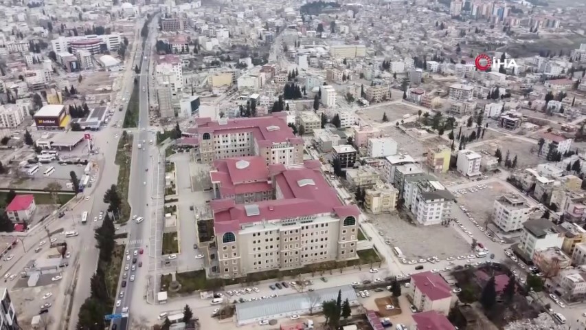 Adıyaman’da yıkımın boyutu havadan görüntülendi