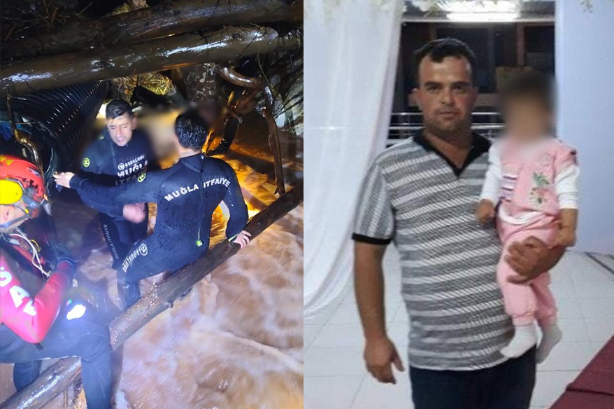 Sele kapılan otomobil sürücü, 3 saatlik çalışmanın sonunda ölü olarak bulundu