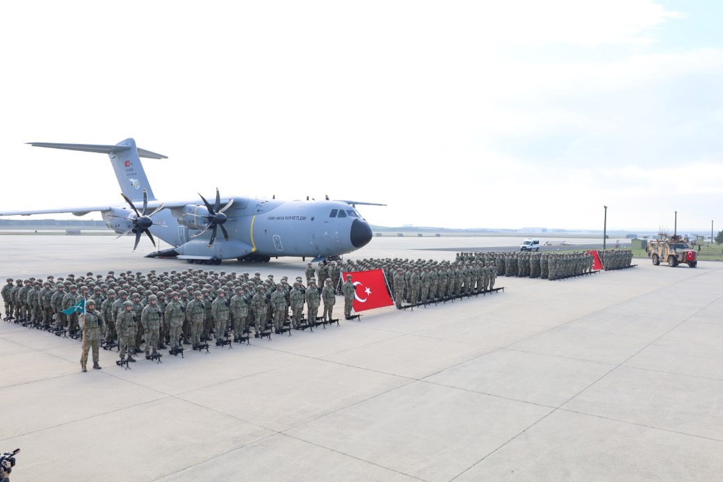 Almanya’da yapılacak NATO tatbikatı için Mehmetçikler yola çıktı