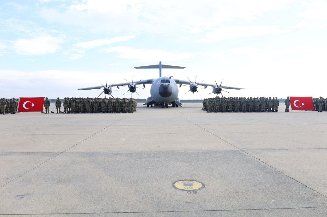 Almanya’da yapılacak NATO tatbikatı için Mehmetçikler yola çıktı