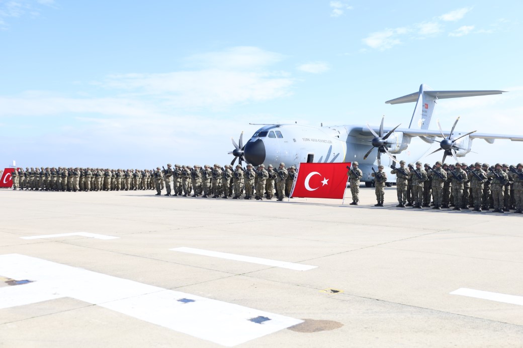 Almanya’da yapılacak NATO tatbikatı için Mehmetçikler yola çıktı