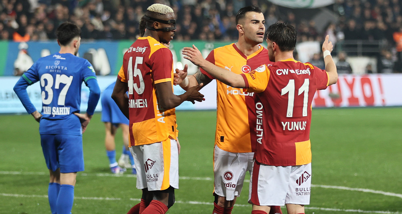 Galatasaray yenilmezlik serisini 9 maça çıkardı