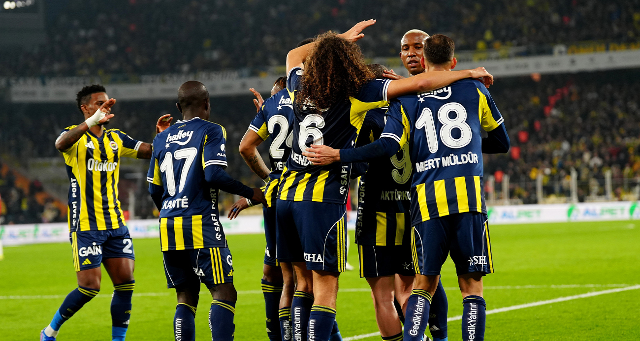 Fenerbahçe’nin namağlup ünvanını 21. haftada da sürdürdü