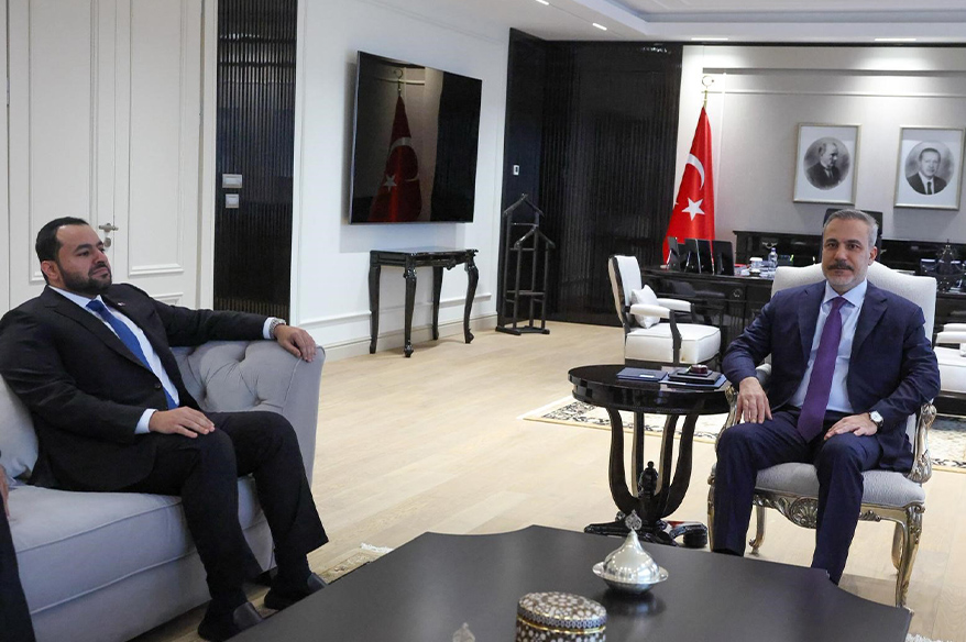 Bakan Fidan, Katarlı mevkidaşı Al-Khulaifi ile bir araya geldi