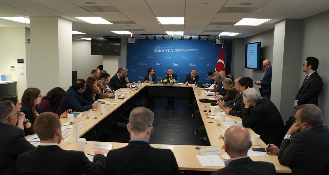 TBMM Dışişleri Komisyonu Başkanı Oktay, ABD'de düşünce kuruluşları uzmanlarıyla bir araya geldi