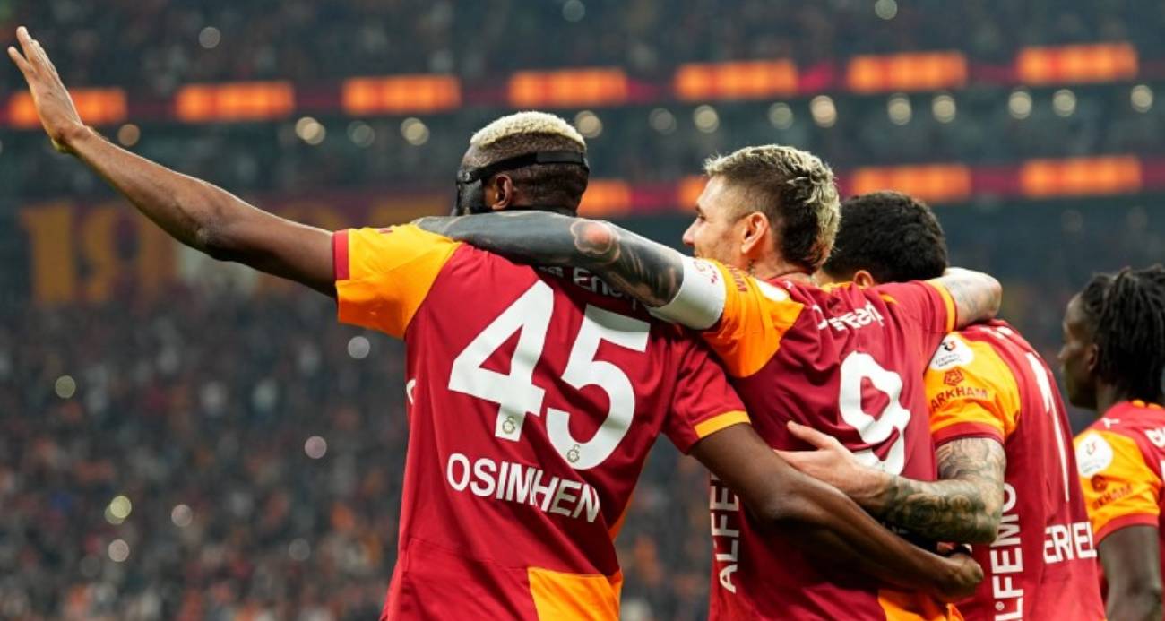 Galatasaray’dan 55 puan, 55 gol