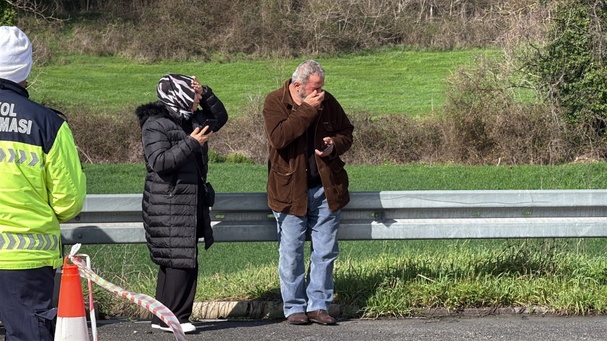KMO’da feci kaza: Bariyerlere çarptı alev aldı, sürücü olay yerinde hayatını kaybetti