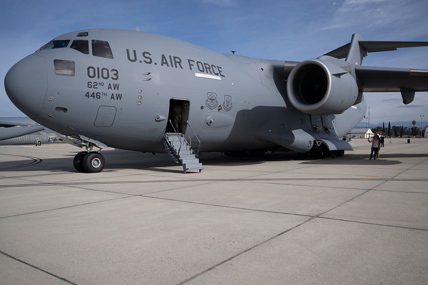ABD'de bir ilk: Nükleer reaktörü kargo uçağıyla taşıdı