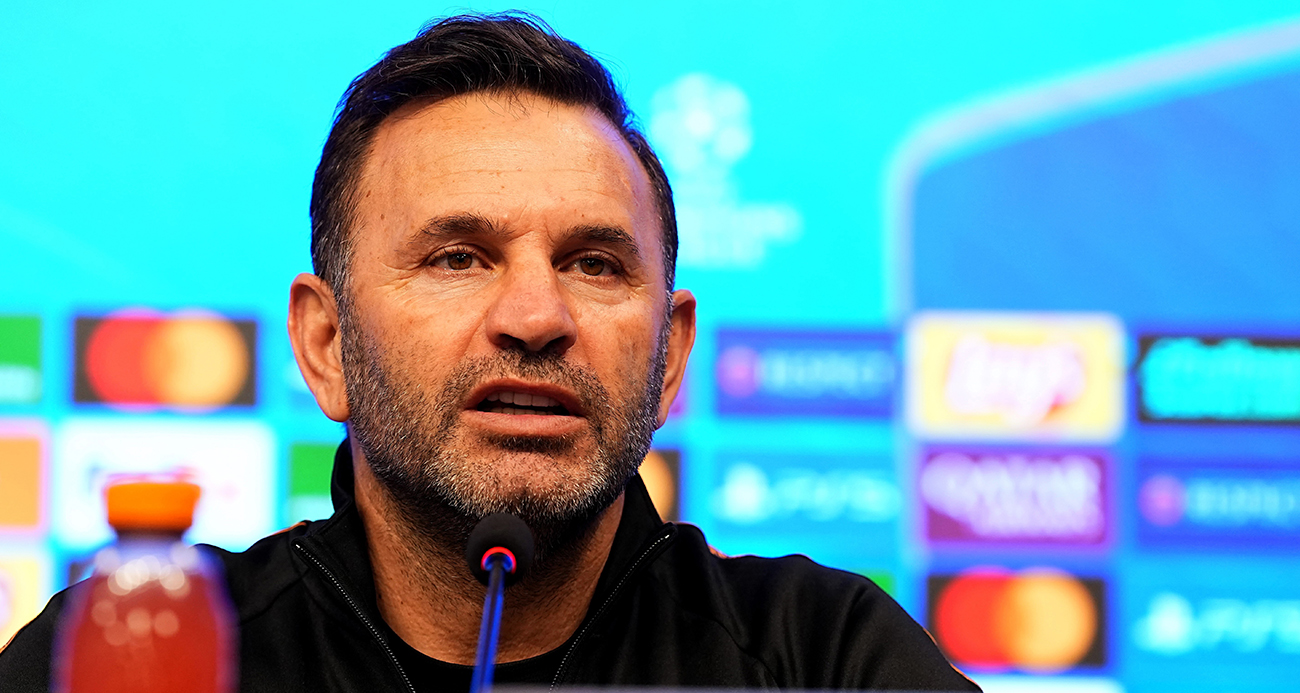 Okan Buruk: "Sahamızda kazanıp, ikinci maç için avantaj elde etmek istiyoruz"