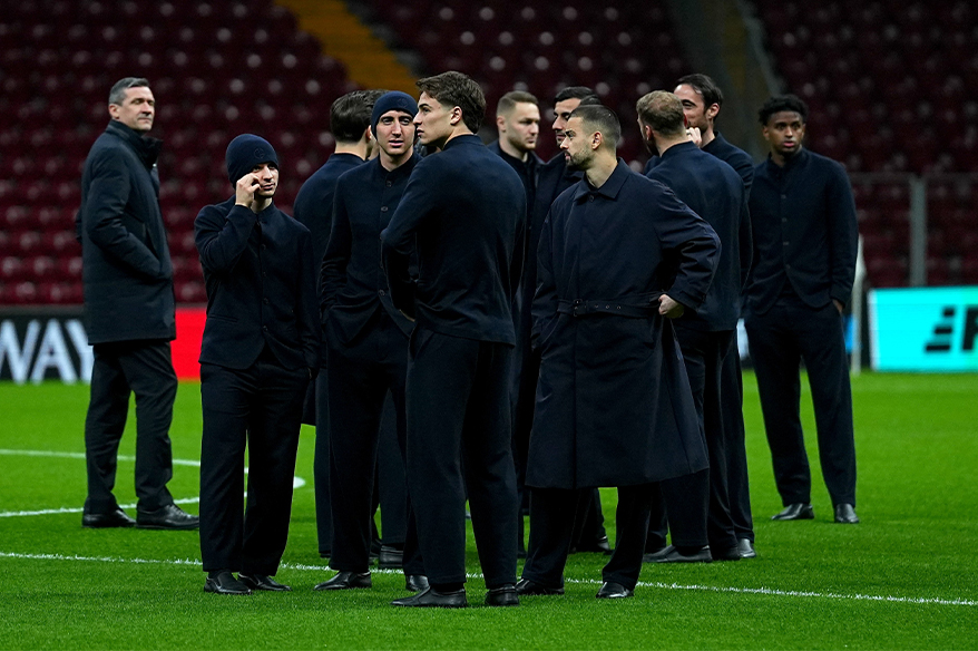 Juventus, RAMS Park’ta yürüyüş yaptı