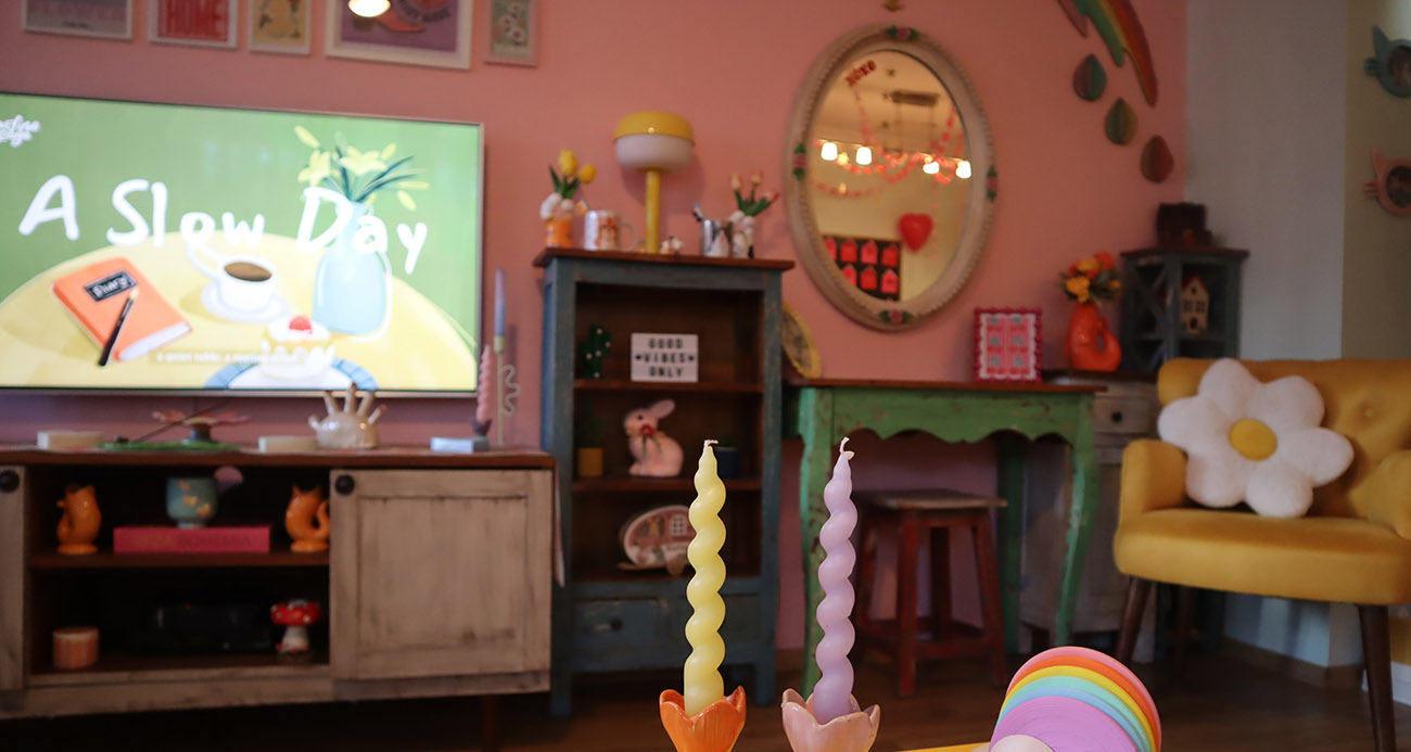 Hayal dünyasından gerçeğe uzanan renkli yolculuk: Bu ev masalları aratmıyor