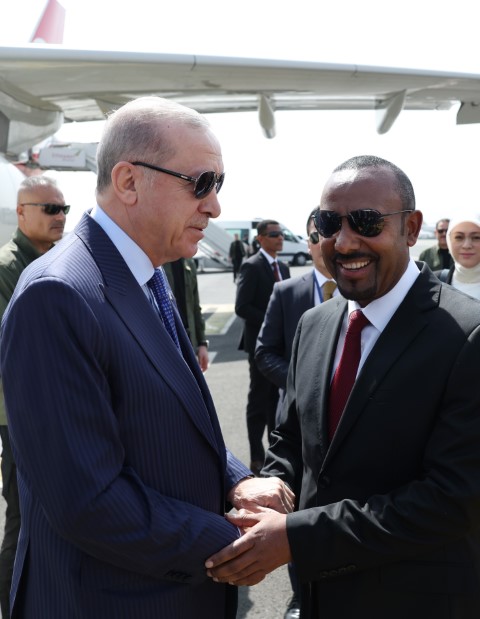 Cumhurbaşkanı Erdoğan Etiyopya'da