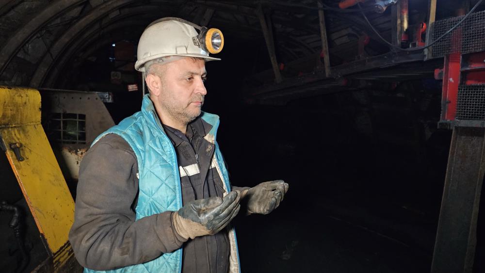 Madencilerin yerin 120 metre altında ilk sahur heyecanı