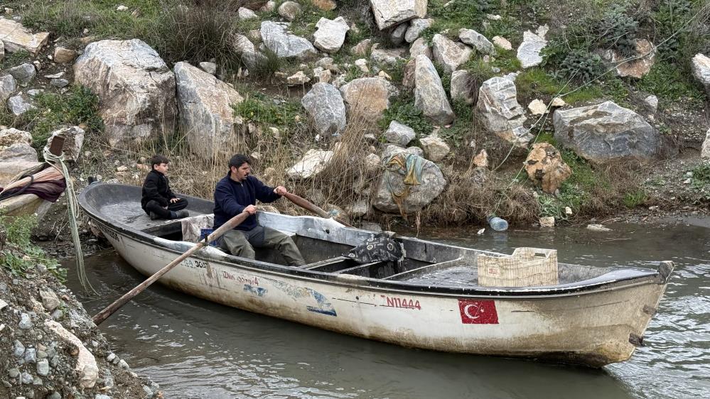 İznik Gölü’nde balıkçıların ağına küp takıldı