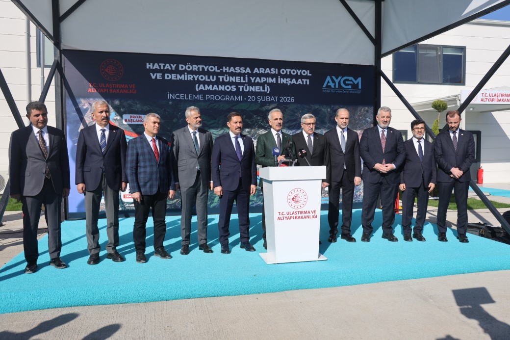 Güneydoğu Anadolu ve Arap yarımadasını İskenderun Körfezi’ne doğrudan bağlayacak projede inşa çalışmalarına başlandı