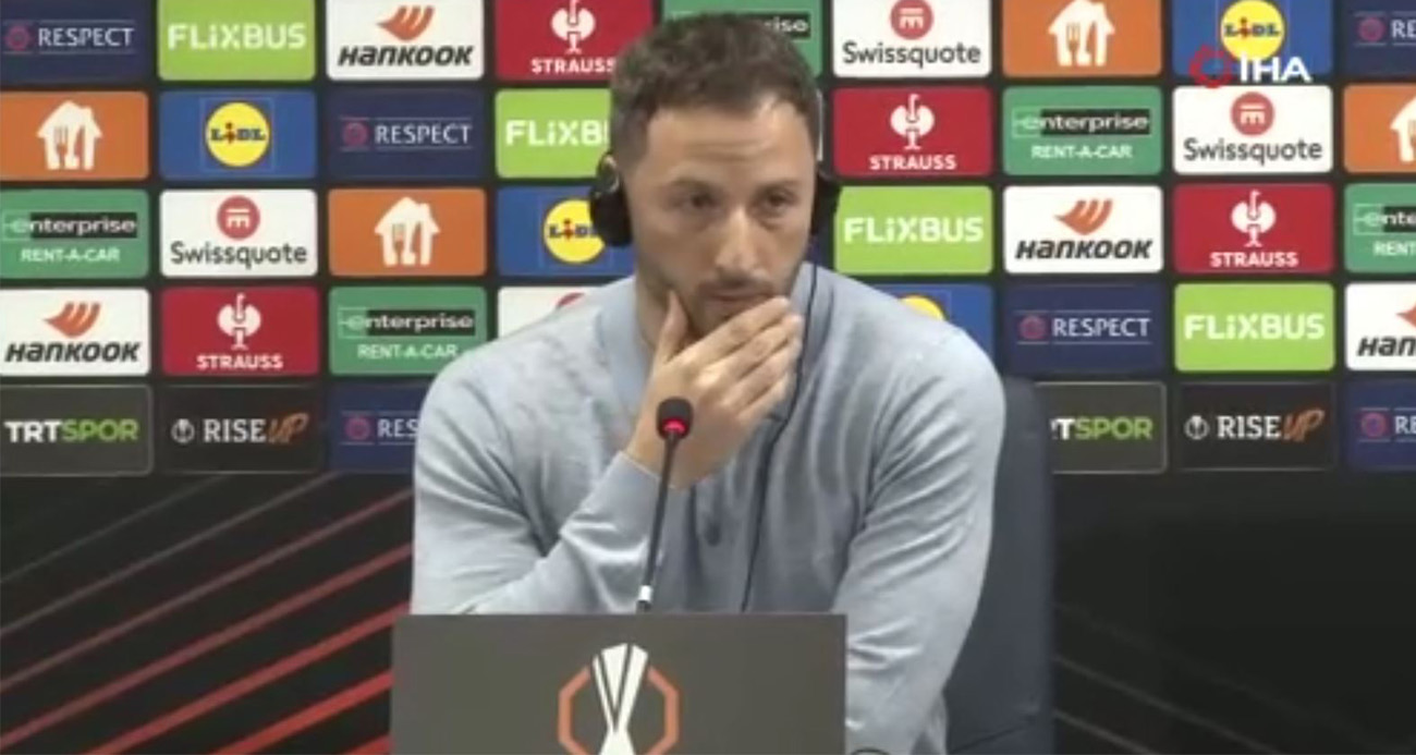Domenico Tedesco: "Kesinlikle bu maçı kaybetmeyi hak ettik"
