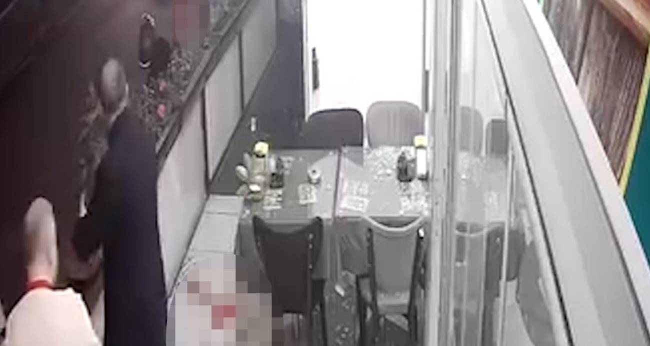 Kocaeli’de kebapçıya silahlı saldırının görüntüleri ortaya çıktı