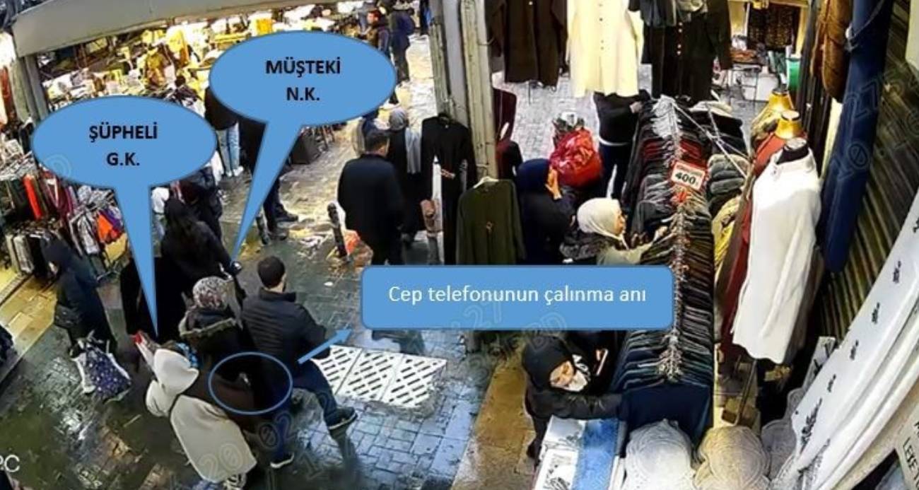 Bursa’da yankesicinin el çabukluğu izleyenleri şoke etti