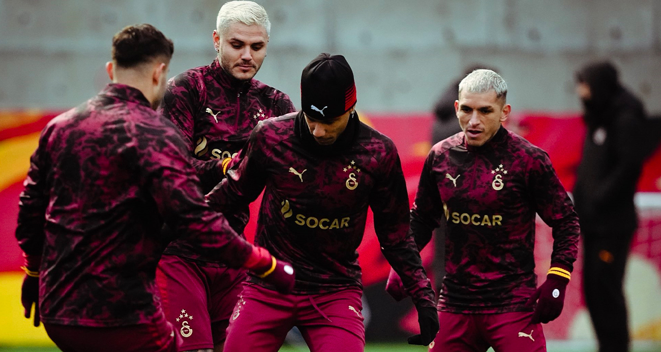 Galatasaray, Juventus maçı hazırlıklarına başladı