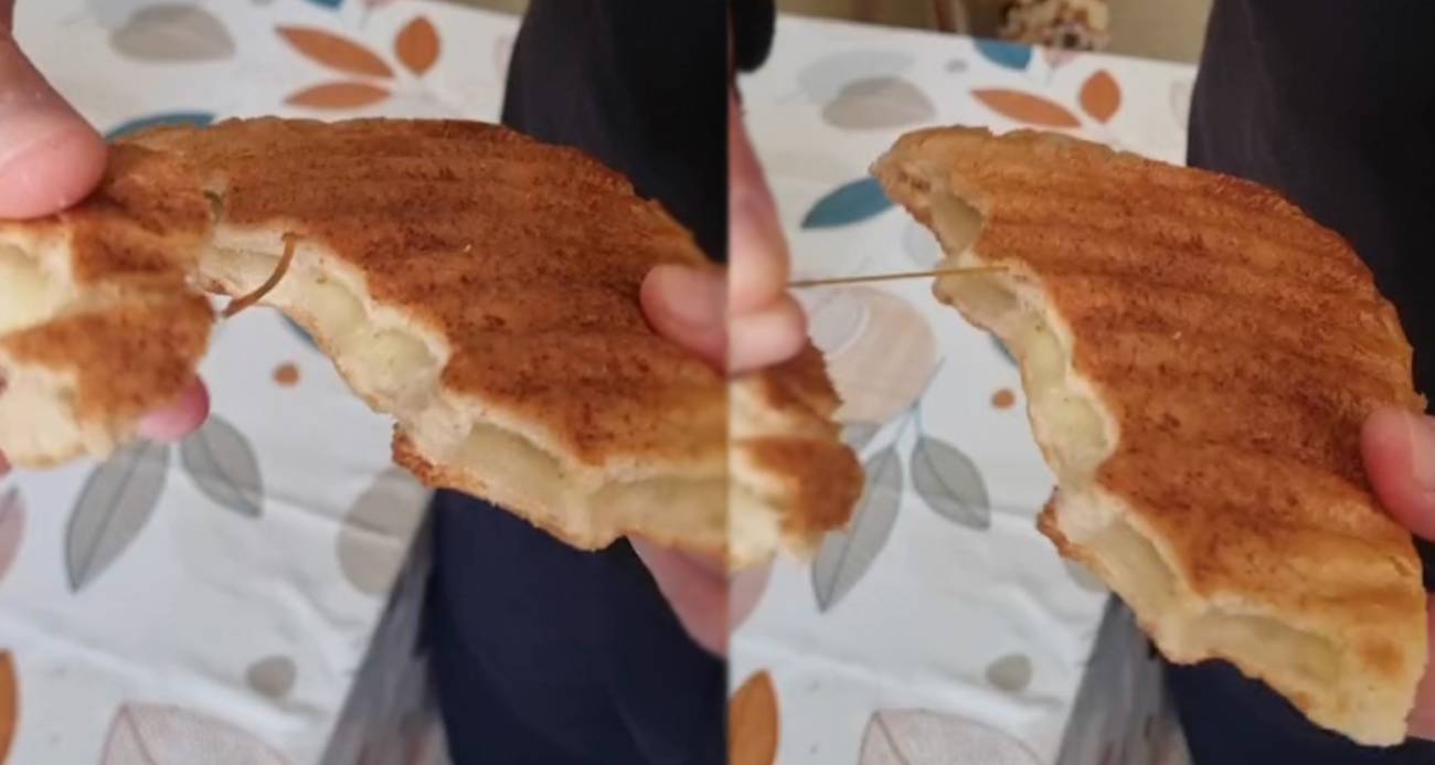 Ekmekten paket lastiği çıktı