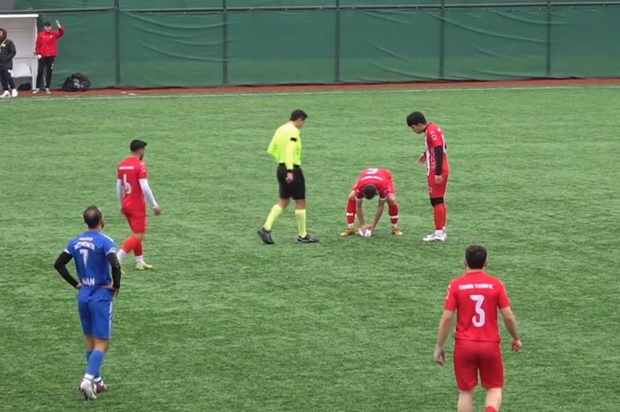 Maç esnasında top çarpan martı, kalp masajıyla hayata döndü