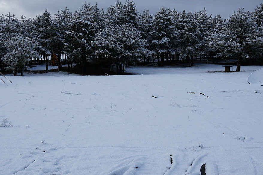 Ankara’da kar yağışı