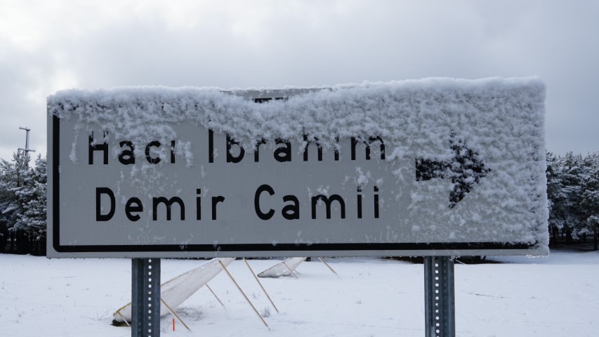 Ankara’da kar yağışı