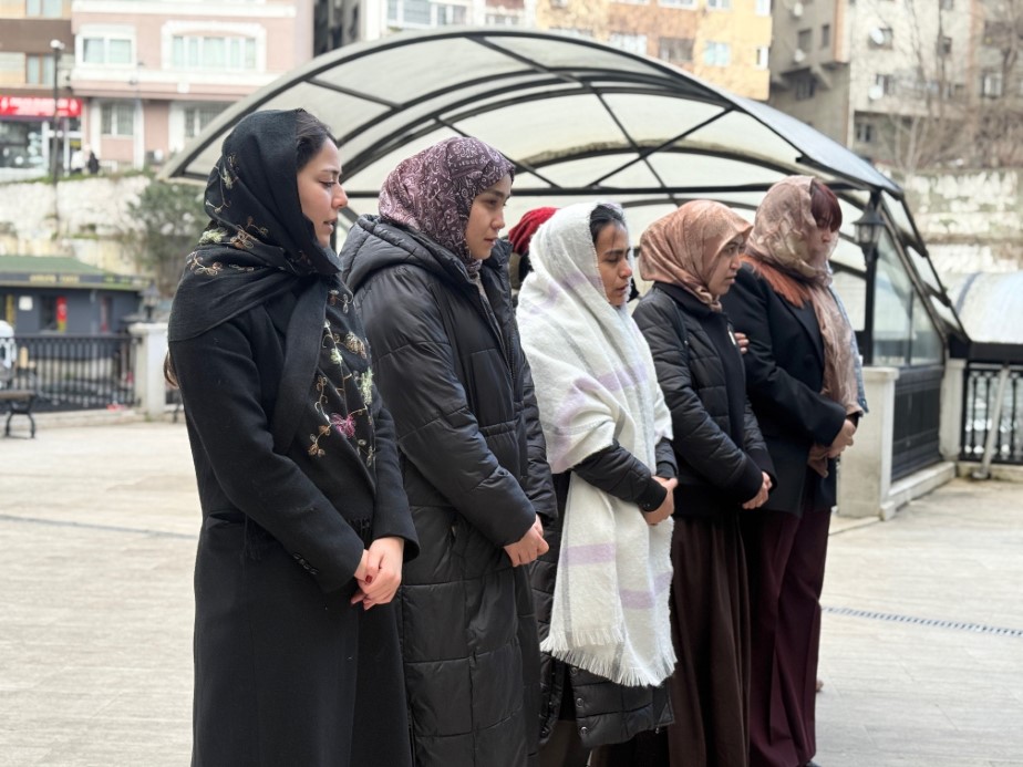 Ümraniye’de öldürülen Özbekistanlı Sayyora için gıyabi cenaze namazı kılındı