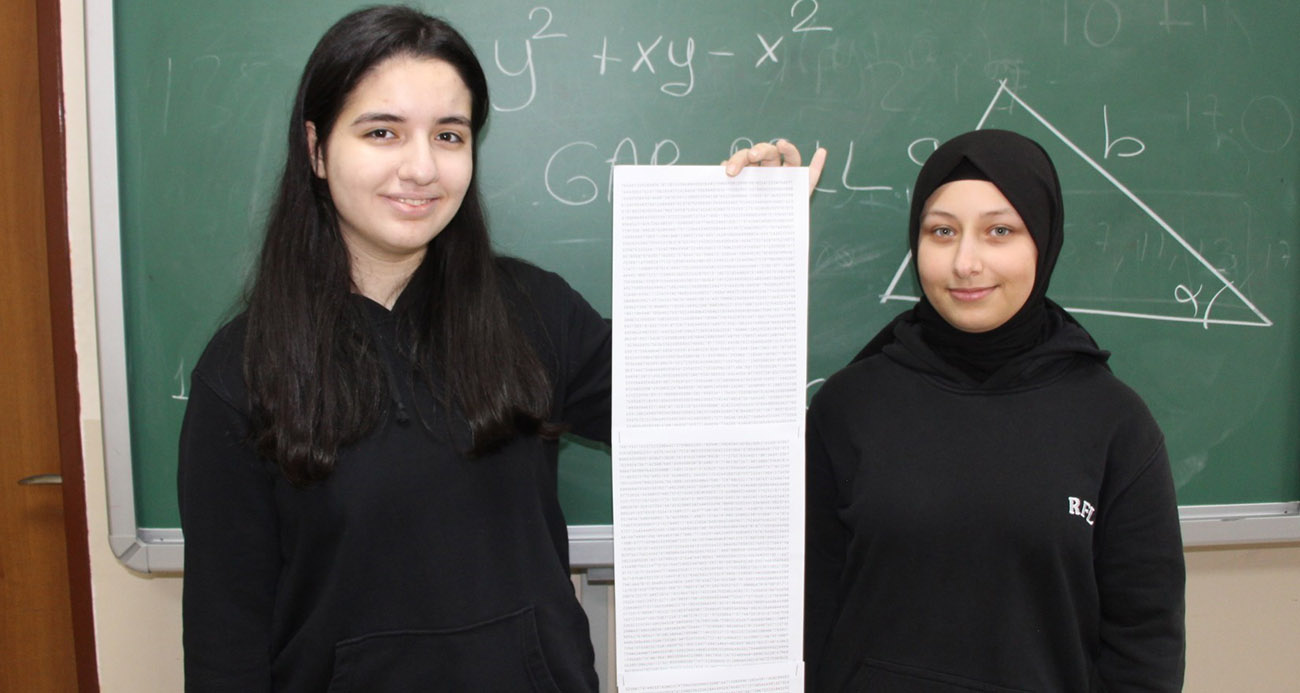 Rizeli genç matematikçiler asal sayı keşfi ile dünya literatürüne girdi