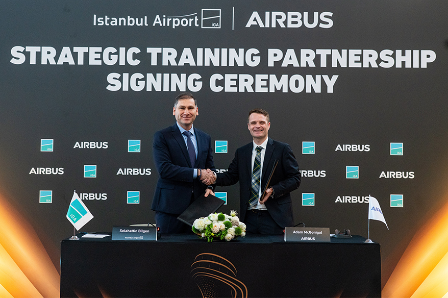 İGA İstanbul Havalimanı ve Airbus eğitim ortağı oldu