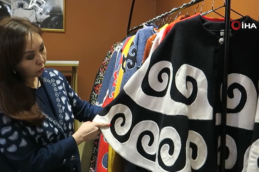Kyrgyz Designer Brings Traditional Motifs to the International Runway