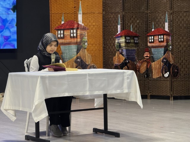 Çatalca’da minik öğrenciler ve öğretmenlerinden Ramazan ayı şenliği