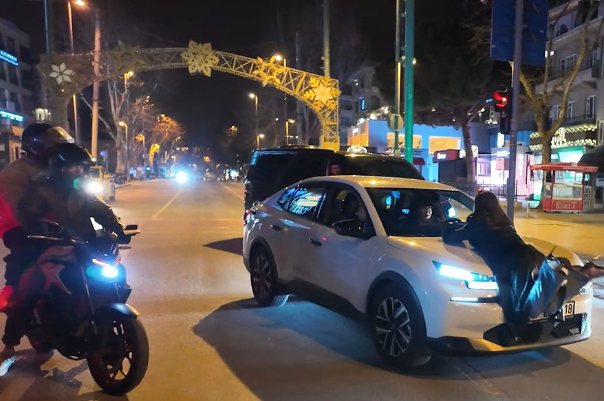 Polis uygulamasında ilginç anlar