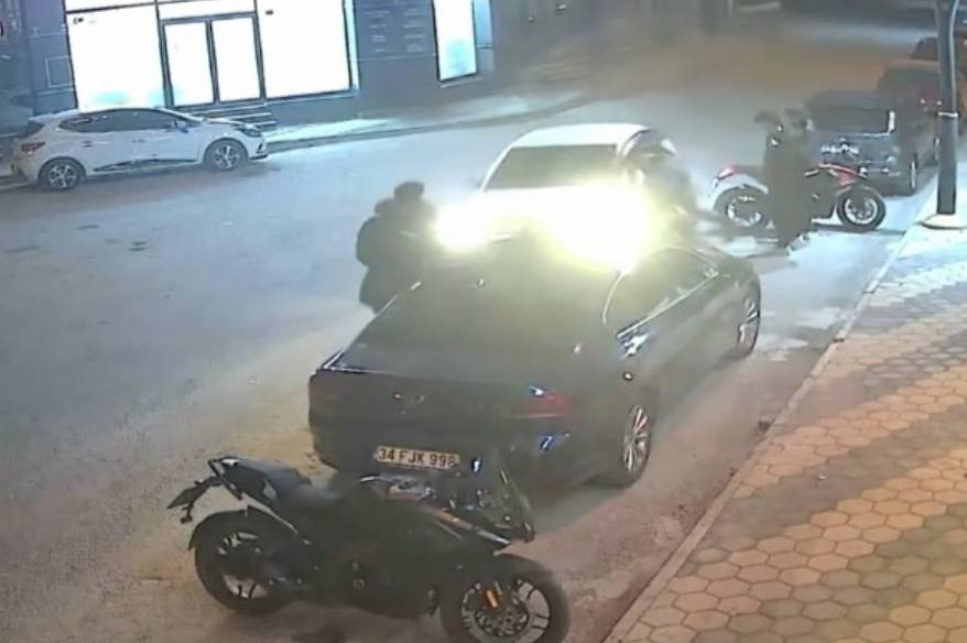 Telefonda konuşurken ölümle burun buruna geldi