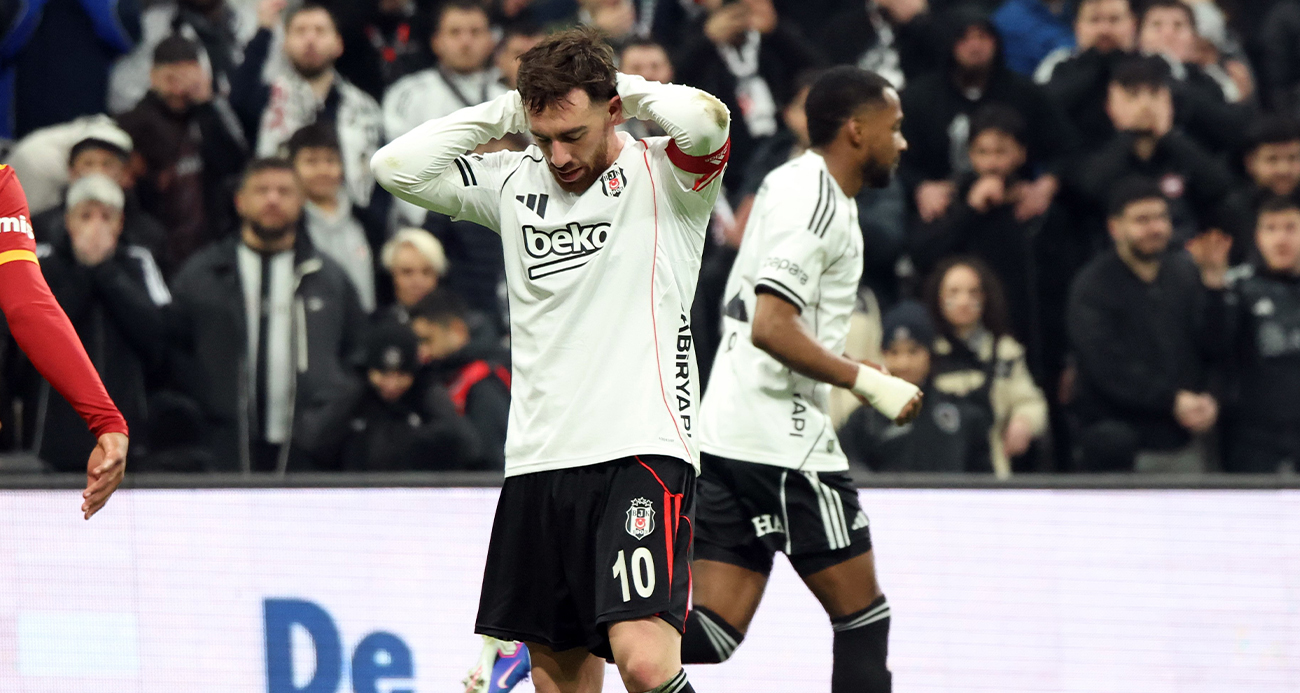 Beşiktaş’ın evindeki yenilgisizlik serisi bitti