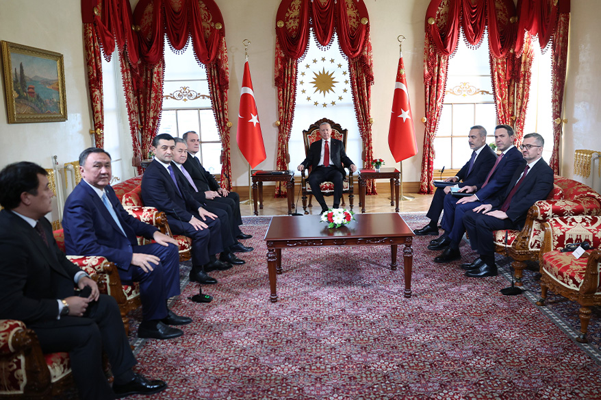 Cumhurbaşkanı Erdoğan, Türk Devletleri Teşkilatı heyetini kabul etti