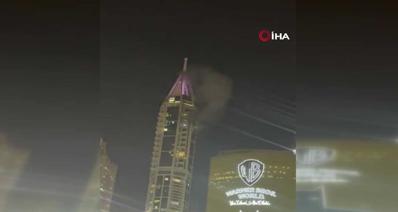 ABD ve İsrail'in İran'a yönelik saldırıları ile Tahran yönetiminin misillemeleri bölgede tansiyonu yükseltmeye devam ederken, Birleşik Arap Emirlikleri'nin (BAE) Dubai kentindeki bir gökdelende patlama meydana geldi.